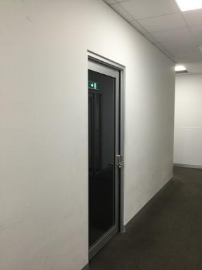 DTB First Floor T8 Vacant Lease Front Door
