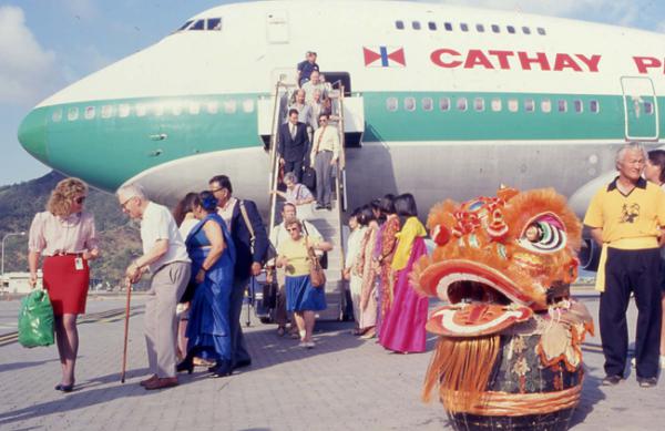 History page Cathay Pacific first arrival at CNS 650px